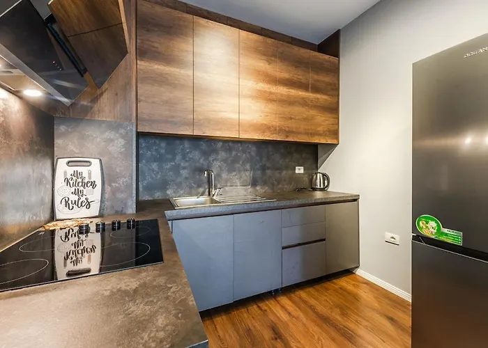 Vista Luxe Balcony With Free Private Parking Tirana
