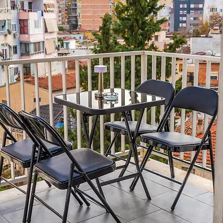 Vista Luxe Balcony With Free Private Parking Lägenhet Tirana