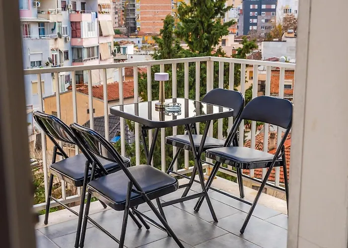 Vista Luxe Balcony With Free Private Parking Lejlighed Tirana